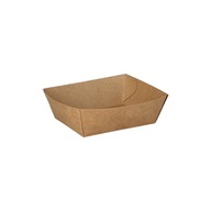 Papierové podnosy odolné voči mastnote 9x7x3,5cm 50 ks Papierové podnosy odolné voči mastnote 9x7x3,5cm 50 ks