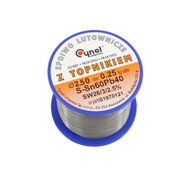 Spájkovací cín s tavidlom 2,5 mm Spájkovací cín s tavidlom 2,5 mm