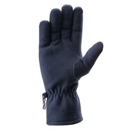 Hi-Tec Salmo – pánske fleecové rukavice, tmavomodrá, teplo a pohodlie, S/M