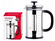 PISTON VAROVAČ NA KÁVU, ČAJ, BYLINKY 1000ml SKLO + OCEL PISTON VAROVAČ NA KÁVU, ČAJ, BYLINKY 1000ml SKLO + OCEL