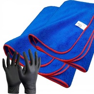 2x FLUFFY MR RAG 90x60 UTERÁK Z MIKROVLÁKNA NA SUŠENIE XXL + RUKAVICE 2x FLUFFY MR RAG 90x60 UTERÁK Z MIKROVLÁKNA NA SUŠENIE XXL + RUKAVICE