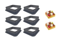 PERFOROVANÝ KRAJ NA TARTALLETKY TORTÁČKY 6 ks, 8 cm PERFOROVANÝ KRAJ NA TARTALLETKY TORTÁČKY 6 ks, 8 cm