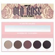 MIYO Paletka očných tieňov The Five Points Old Rose 6,5g MIYO Paletka očných tieňov The Five Points Old Rose 6,5g