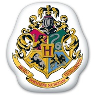 tvarovaný dekoračný vankúš logo Harry Potter