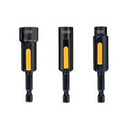 Sada 3ks magnetických nástavcov DeWalt DT7460 s čistiacim prvkom 8,10,1