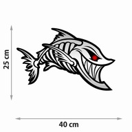 NÁLEPKA RYBA NA LOĎ LOĎ AUTO 40 cm + ZADARMO NÁLEPKA RYBA NA LOĎ LOĎ AUTO 40 cm + ZADARMO