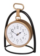 Tiché hodinky CLASSIC CLOCK Na zlatom stojane