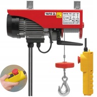 YATO ELEKTRICKÝ LANOVÝ ZDVIHÁK 900W 250/500KG YATO ELEKTRICKÝ LANOVÝ ZDVIHÁK 900W 250/500KG