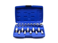Sada 1/2" Torx nástrčiek a bitov, 19 ks. GEKO Sada 1/2" Torx nástrčiek a bitov, 19 ks. GEKO