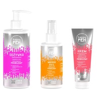 Happy PEH set zmäkčujúci krém 75ml + maska 6v1 130ml + kondicionér 270ml Happy PEH set zmäkčujúci krém 75ml + maska 6v1 130ml + kondicionér 270ml