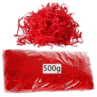 NÁPLŇ DO DARČEKOV V KRABIČKE 500g ČERVENÉ SENO NÁPLŇ DO DARČEKOV V KRABIČKE 500g ČERVENÉ SENO