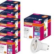 Osram LED žiarovka GU10 6,9W=50W 575lm 4000K x 6 Osram LED žiarovka GU10 6,9W=50W 575lm 4000K x 6