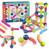 MAGNETICKÉ STAVEBNÉ BLOKY HRUBÝ PUZZZEL, BEZPEČNÝ, 46 kusov KVALITA MAGNETICKÉ STAVEBNÉ BLOKY HRUBÝ PUZZZEL, BEZPEČNÝ, 46 kusov KVALITA