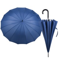 Dlhý pánsky dáždnik Doppler, tmavomodrý, 16 panelov, odolný proti vetru, ako DARČEK Dlhý pánsky dáždnik Doppler, tmavomodrý, 16 panelov, odolný proti vetru, ako DARČEK