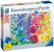 2D puzzle veľkoformátový Kvet dúha 300 dielikov 17129 2D puzzle veľkoformátový Kvet dúha 300 dielikov 17129