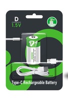 BATÉRIA SMARTOOOLS BATÉRIA 1,5V D 650mAh USB-C BATÉRIA SMARTOOOLS BATÉRIA 1,5V D 650mAh USB-C