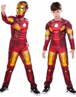Oblečenie IRON MAN Kostým IronMan Prevlek superhrdinu + MASKA 122/128 Oblečenie IRON MAN Kostým IronMan Prevlek superhrdinu + MASKA 122/128