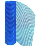 Modré omietkové pletivo 50 m2, pletivo: 10x10 mm