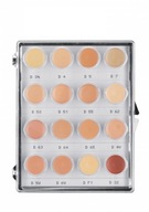 KRYOLAN Mini paleta 16-tich MEDIUM základov/kamufláží KRYOLAN Mini paleta 16-tich MEDIUM základov/kamufláží
