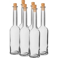 6x OZDOBNÉ FĽAŠE 100ml NA LIKÉR VÍNA + KORKY 6x OZDOBNÉ FĽAŠE 100ml NA LIKÉR VÍNA + KORKY