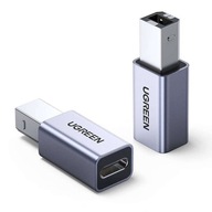 UGREEN US382 USB-C na USB-B adaptér (pre tlačiareň) UGREEN US382 USB-C na USB-B adaptér (pre tlačiareň)