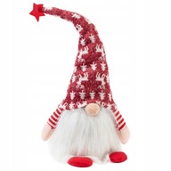 Vianočný darček trpaslík Santa Claus 42 cm Gnome