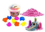 Kinetický piesok vo vedre 350g + 8 foriem Kinetický piesok vo vedre 350g + 8 foriem