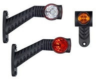 OZNAČOVACIE SVETLO DLHÝ UHEL LED 12/24V PRAVÝ OZNAČOVACIE SVETLO DLHÝ UHEL LED 12/24V PRAVÝ