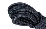 Čierne polypropylénové lano 6mm / 50m Čierne polypropylénové lano 6mm / 50m