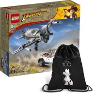 LEGO Indiana Jones stíhačka stíhačiek 77012 + batoh Disney 100 zadarmo