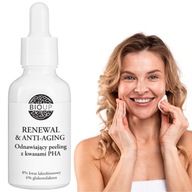 BIOUP stimulačný kyslý peeling na tvár 30 ml Spevňujúci a vyhladzujúci BIOUP stimulačný kyslý peeling na tvár 30 ml Spevňujúci a vyhladzujúci