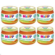 HiPP BIO Prvá mrkvička po 4. mesiaci 6x80g HiPP BIO Prvá mrkvička po 4. mesiaci 6x80g