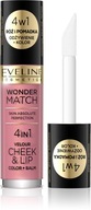 Eveline Wonder Match Blush and Liquid Lipstick 4v1 č Eveline Wonder Match Blush and Liquid Lipstick 4v1 č