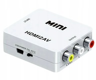 Adaptér prevodníka signálu HDMI na AV Audio RCA Adaptér prevodníka signálu HDMI na AV Audio RCA