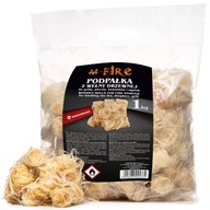 Podpaľovanie z drevitej vlny Kindling Grill Krb Ohnisko 1kg Podpaľovanie z drevitej vlny Kindling Grill Krb Ohnisko 1kg