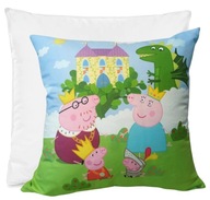 Vankúš s obliečkou na vankúš 40x40 PEPPA PIG pepa Pig Pepe Vankúš s obliečkou na vankúš 40x40 PEPPA PIG pepa Pig Pepe