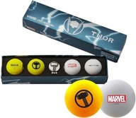 Golfové loptičky VOLVIK + MARVEL Thor 4 loptičky + klip Golfové loptičky VOLVIK + MARVEL Thor 4 loptičky + klip