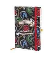 Zápisník Harry Potter Rokfortské poznámky A5 s gumou Zápisník Harry Potter Rokfortské poznámky A5 s gumou