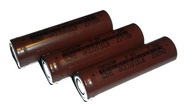 3x 18650 2600 mAh 3,6V LI-ION e-cigaretová batéria 3x 18650 2600 mAh 3,6V LI-ION e-cigaretová batéria