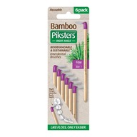 PIKSTERS BAMBOO Kefy uhlové 6ks. veľkosť 1 PIKSTERS BAMBOO Kefy uhlové 6ks. veľkosť 1