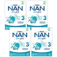 Nestlé NAN Optipro 3 MAXI SET 4x 650g Nestlé NAN Optipro 3 MAXI SET 4x 650g