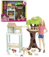Stanica na ošetrenie bábiky Barbie pre zvieratá FCP78