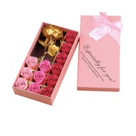 Flower Box mydlo ruže kvety ako darček Meniny ku Dňu matiek Flower Box mydlo ruže kvety ako darček Meniny ku Dňu matiek