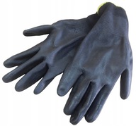 Ochranné pracovné rukavice Polyurethane Black Size 8