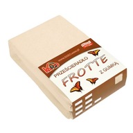 Froté prestieradlo s gumičkou 180x200, svetlo béžová Froté prestieradlo s gumičkou 180x200, svetlo béžová