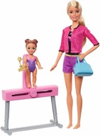 Barbie tréner športovej gymnastiky FXP39 Mattel