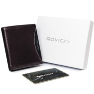 Rovicky priestranná malá peňaženka s RFID STOP Rovicky priestranná malá peňaženka s RFID STOP
