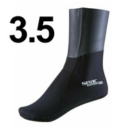 3,5 mm SEAC neoprénové ponožky na plávanie XXL