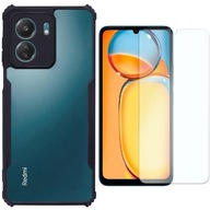 Puzdro pre Xiaomi Redmi 13C / Poco C65, puzdro, zadná časť, pancier + sklo