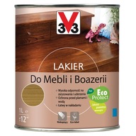 V33 lak na nábytok, obklad, stredný dub, 1L, lesklý V33 lak na nábytok, obklad, stredný dub, 1L, lesklý